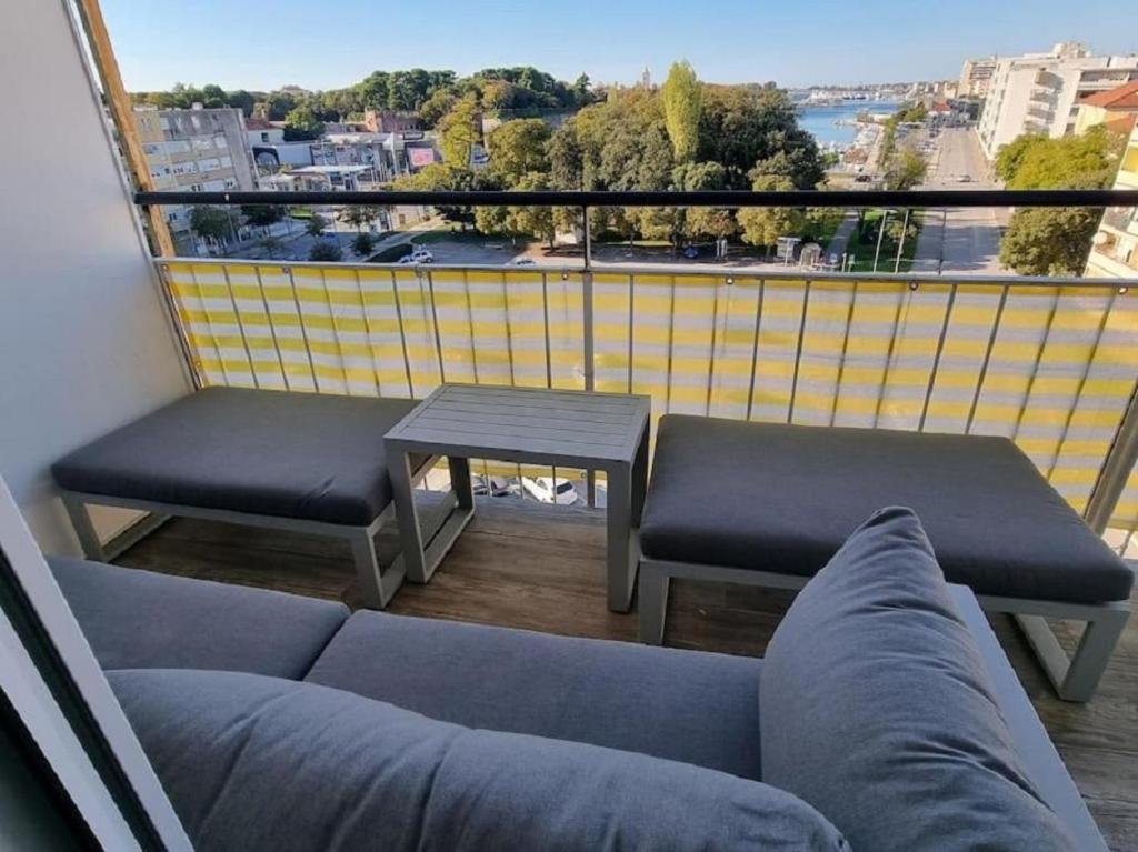Sea View Balcony And Parking Apartment Zadar Luaran gambar